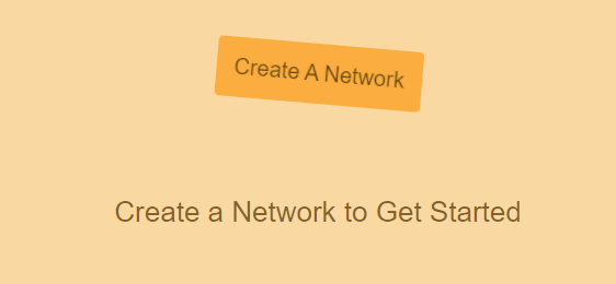 Create Network ZeroTier Screen